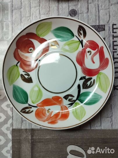 Чайный сервиз, Песочное, 1972г