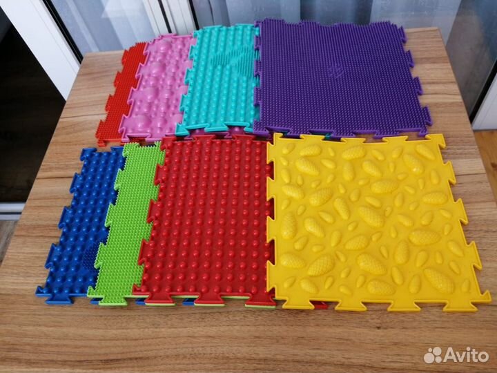 Коврик пазл массажный