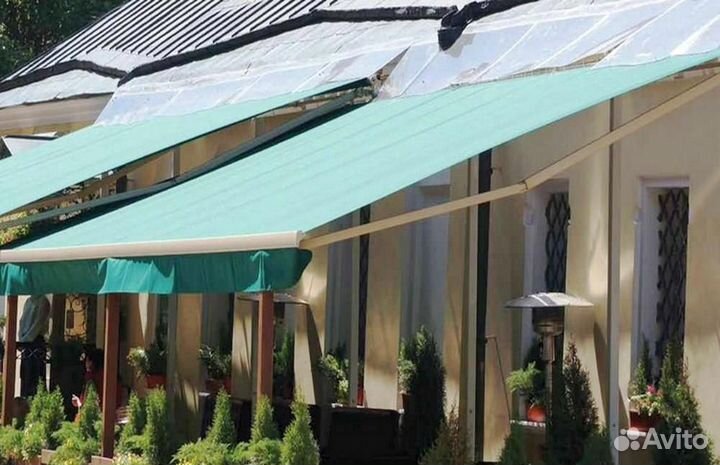 Маркиза открытого типа ширина 4 м х вылет 2 м