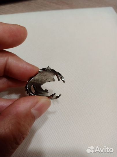 Кольцо дракон 18 мм