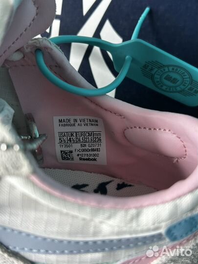 Оригинальные кроссовки Reebok размер 38