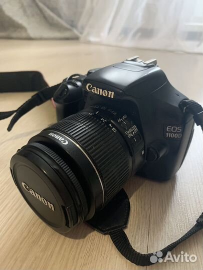Зеркальный фотоаппарат canon eos 1100d