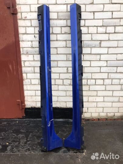 Накладка порога левая Мазда 6 GH спорт