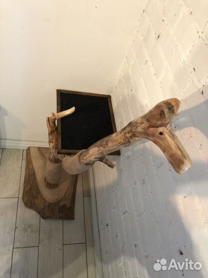 Когтеточка для кошки домик