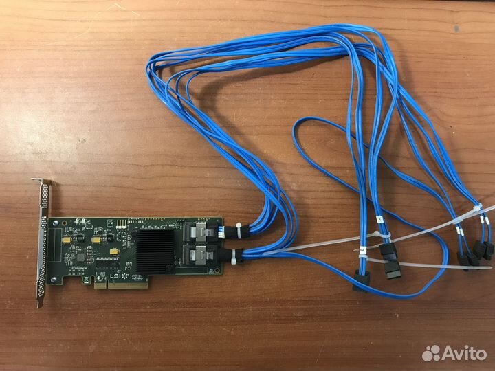 SAS raid контроллер LSI LSI SAS 9211-8i