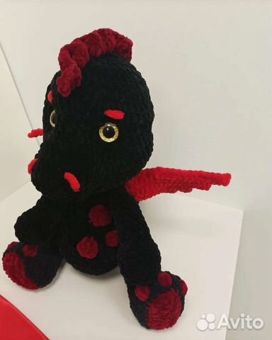 Дракон (вязанный крючком)