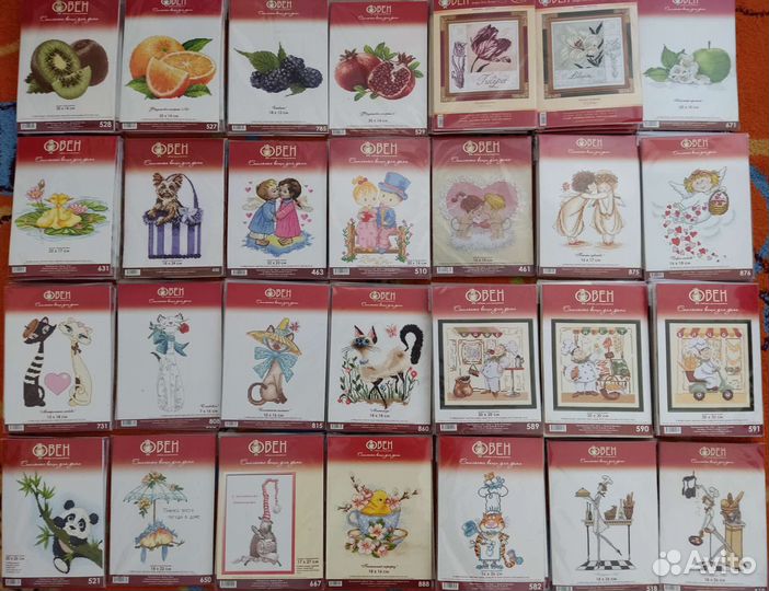 Набор для вышивания крестом овен