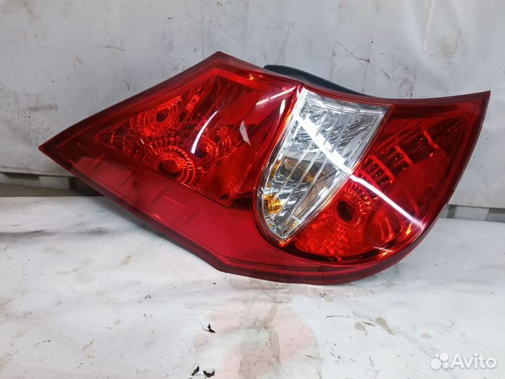 Фара фонарь задний левый hyundai solaris 1 хэтчбек