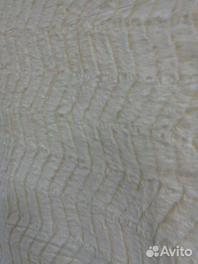 Плед меховой кролик узор