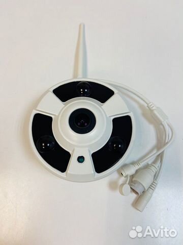 Камера видеонаблюдения wifi рыбий глаз 1.7мм 360
