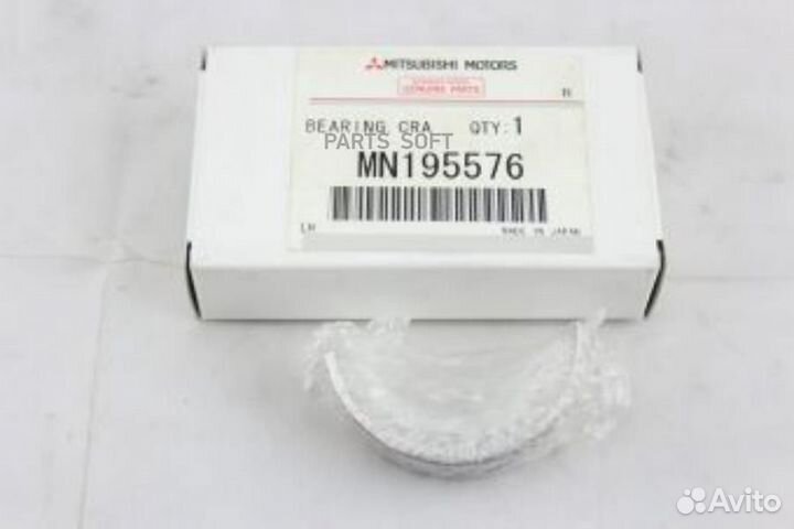 Mitsubishi MN195576 Вкладыши коренные
