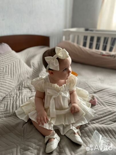 Платье детское нарядное 80р