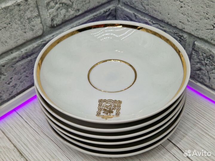 К.5562 Сервиз чайный 15 пр. Белый Лебедь Дулево