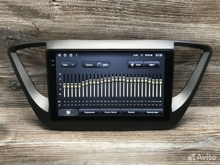 Магнитола Teyes CC3 2K на Hyundai Solaris 2