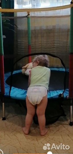 Батут с сеткой