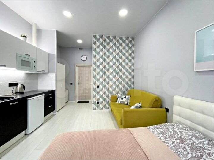 Квартира-студия, 25,2 м², 2/3 эт.