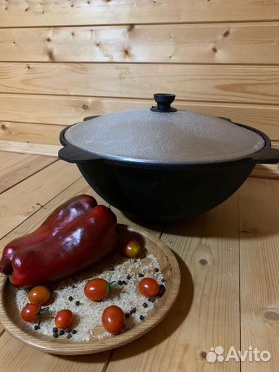 Казан чугунный 4 литра