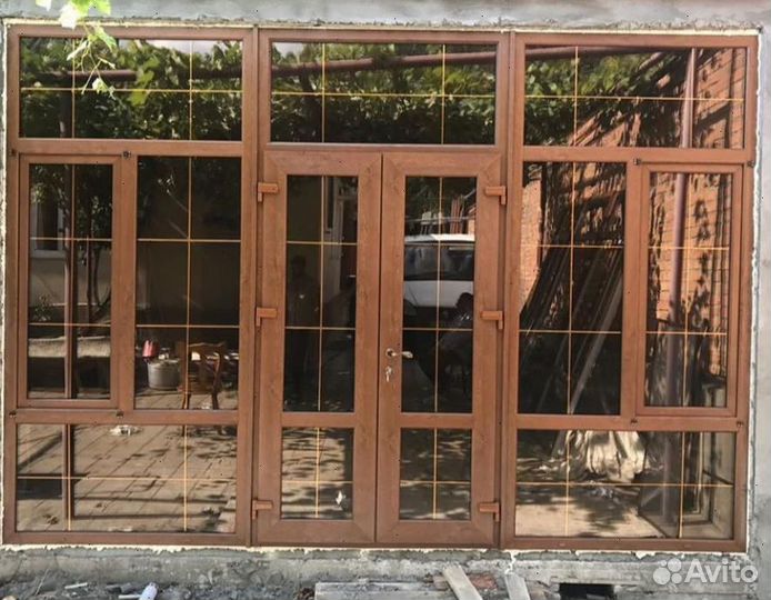 Алюминиевые витражи