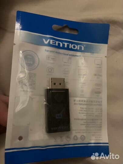 Переходник Vention DisplayPort - hdmi 4К