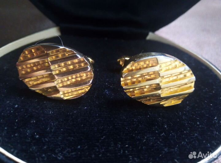 Запонки винтажные