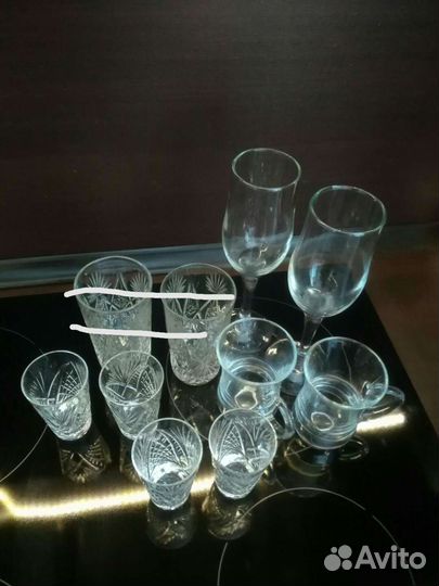 Хрустальные вазочки