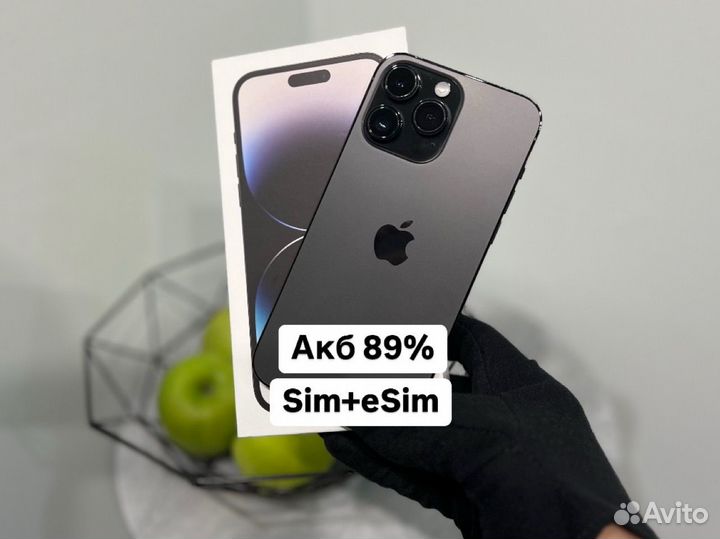 iPhone 14 Pro Max 256GB Акб 89% Sim+eSim