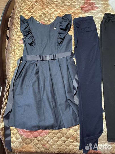 Школьные вещи пакетом на девочку 158