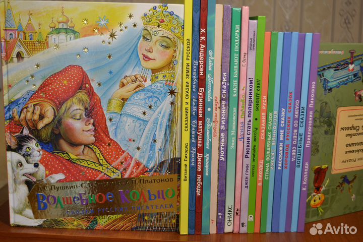 Красочно иллюстрированные издания сказок для детей