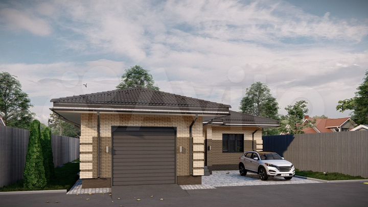 Дом 160 м² на участке 8 сот.