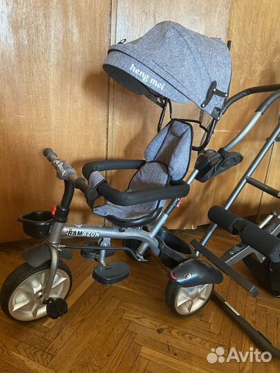 Детский трехколесный велосипед новый