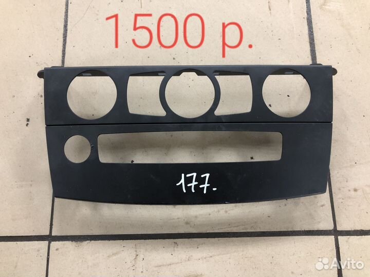 Накладка консоли АКПП BMW 5 E60 рестайлинг