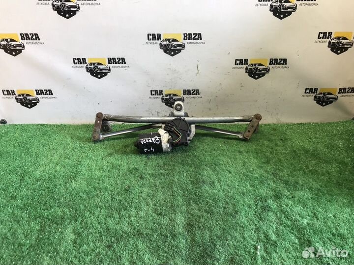 Трапеция стеклоочистителей с моторчиком