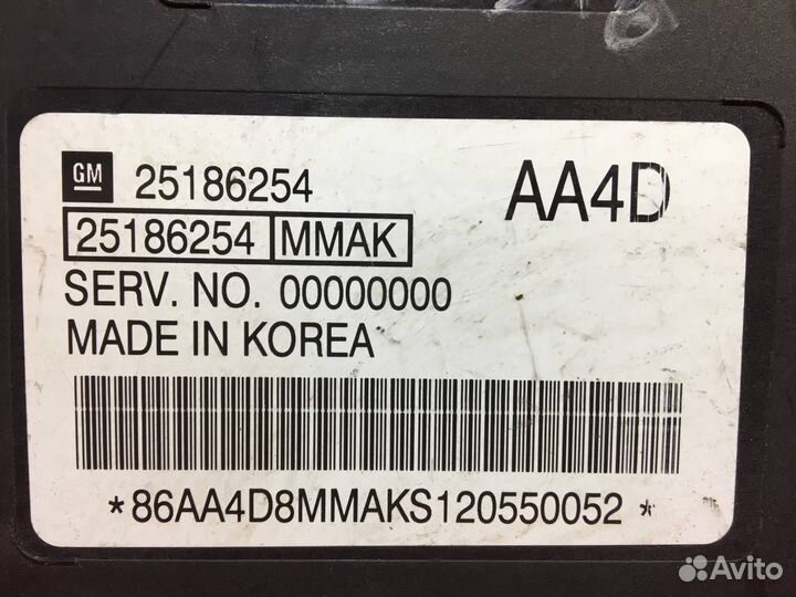 Блок управления двигателем Chevrolet Spark (Б/У)