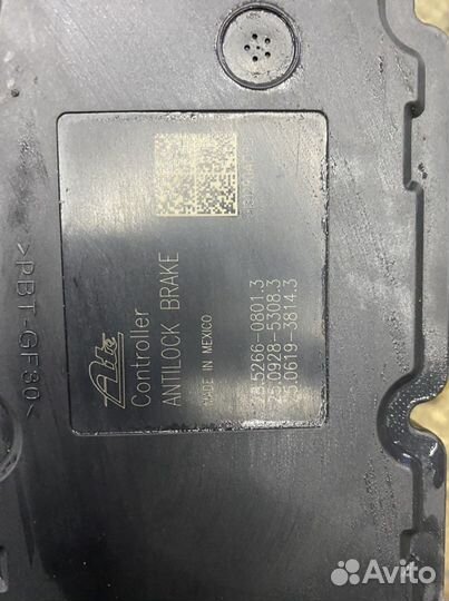 Блок abs на Dodge Challenger