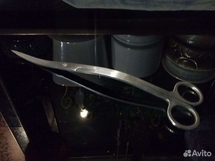 Компрессор, Гроты, растения, ножницы, фон самоклею