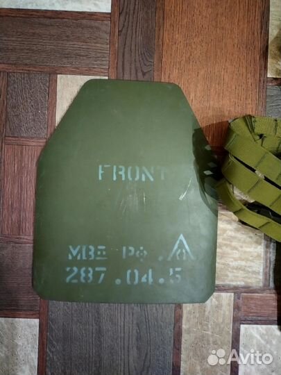 Бронежилет с плитой