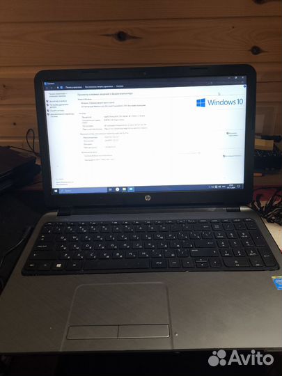 Ноутбук hp 15-r151nr n3540 4 потока