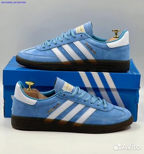 Кроссовки Adidas Spezial Blue (Арт.73827)