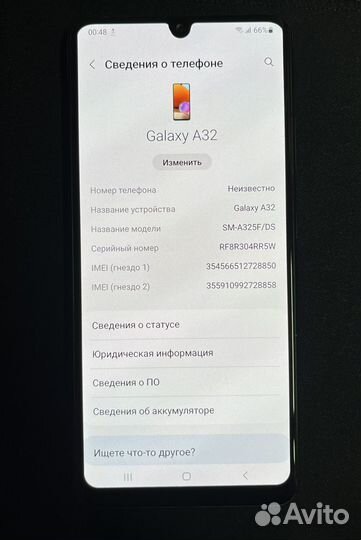 Samsung Galaxy A32, 4/128 ГБ