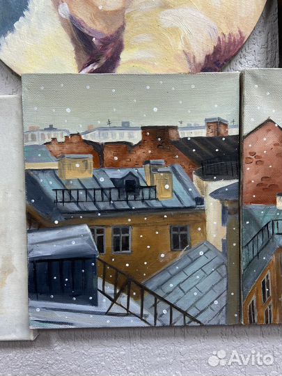 Картина маслом на холсте