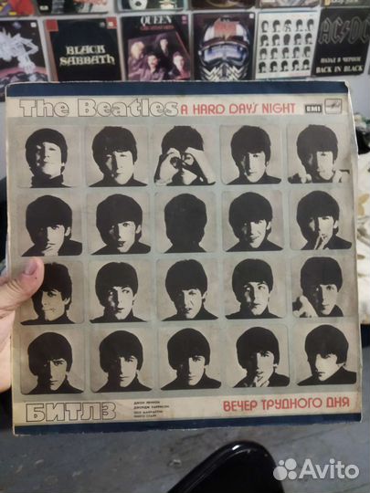 Виниловая пластинка The beatles a hard day s night
