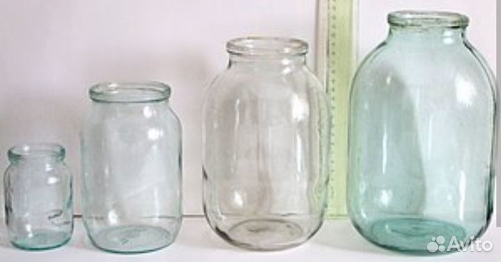 Банки стеклянные разные