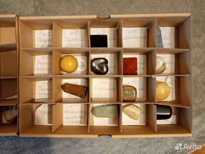 Натуральные камни и минералы