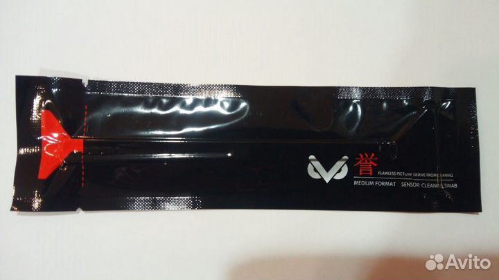 Швабра для чистки среднеформатных матриц фотокамер