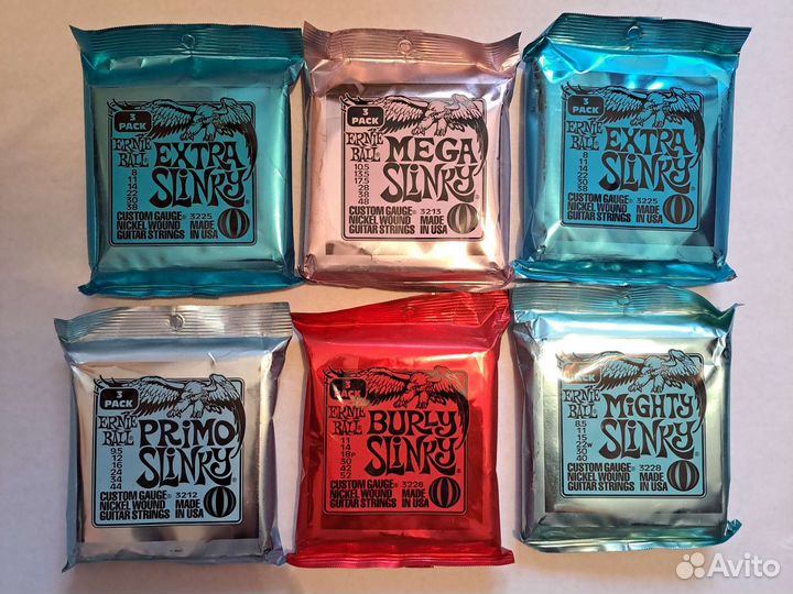 Струны ernie ball Оригинал