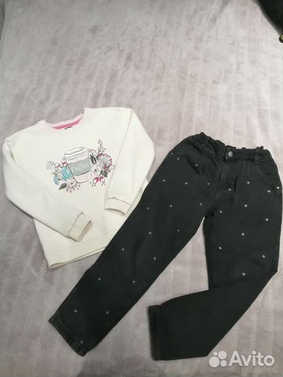 Вещи на девочку 128 134