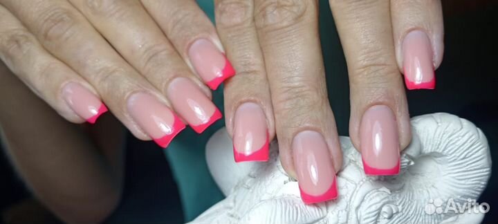Маникюр с покрытием гель лак