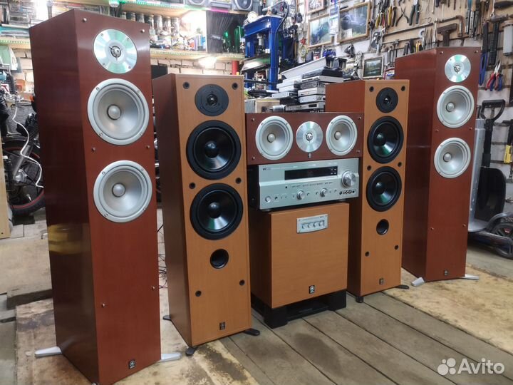 Акустическая Hi-Fi система yamaha, c Bluetooth