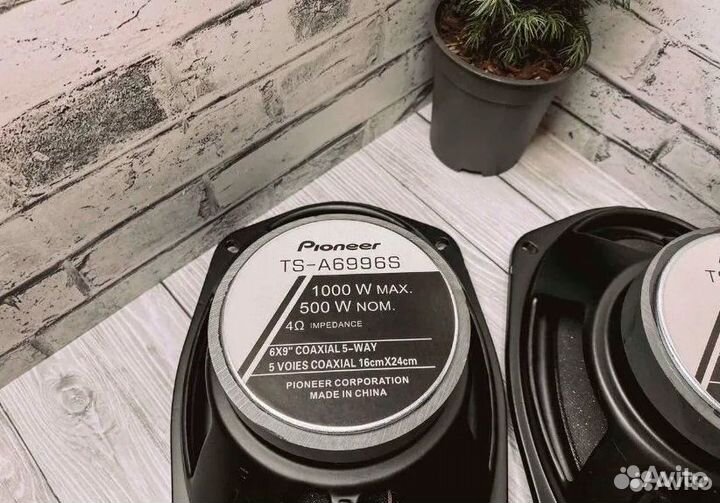 Колонки Овалы Pioner новые