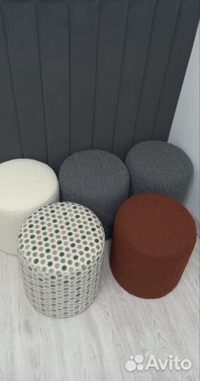 Пуфик букле для дома